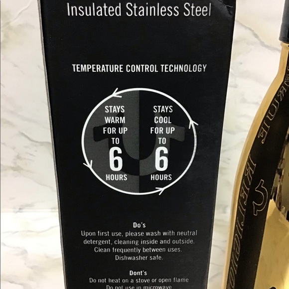 True Religion stainless 16.9 oz. water bottle - Picture 4 of 7